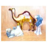 CAMEL DECOR ITEMS- 3 PIECES