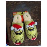 THE GRINCH- LARGE MENS SLIPPERS