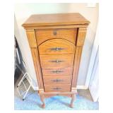 JEWLRY CABINET- OAK