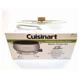 CUISNART  ELECTRIC FONDUE SET- IN ORIOPEN BOX