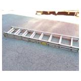 WERNER STEP LADDER-12 FOOT LITTLE OR NO USE