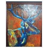 ORIGINAL OIL PAINTING ON CANVAS- SIGNED AND