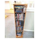 DVD LOT IN CABINET