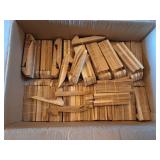 WOODEN PEGS - FOR BARRIER CLOTH- PARTAIL CASE