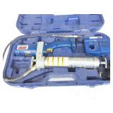 LINCOLN LUBER- GREASE GUN IN CASE- NO