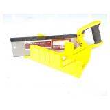 NEW- MITRE BOX WITH  SAW