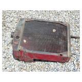 VINTAGE RED RADIATOR