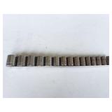 CRAFTSMAN- 1/2 " SOCKET SET ON STRIP