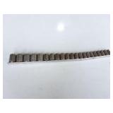 CRAFTSMAN- METRIC- 1/2 DRIVE SOCKET SET- ON STRIP