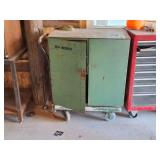 METAL ROLLI G CABINET WITH DRAWERS INSIDE