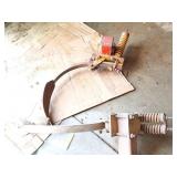 2- CHISEL PLOW ATTACHMENTS WITH POINTS