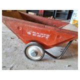 RADIO CART - VINTAGE WHEELBARROW
