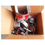 BOX LOT OF COPPER AND OTHER WIRES- WITH RED