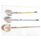 3- SPADE SHOVELS