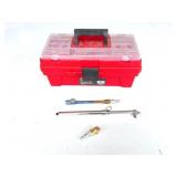LONG TURE GAUGE- 2 AIR CHUCKS AND RED PLASTIC