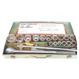 RAM- TOOL- 3/4" - TOOL SET- RACHETS AND SOCKETS