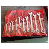 ACE- STRAIGHT WRENCHES IN POUCH- STANDARD SET