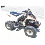 CAN AM- DS 250 - 4 WHEELER- STARTS AND OPERATES
