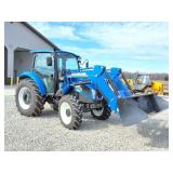 NEW HOLLAND POWERSTAR 75- LOADER TRACTOR