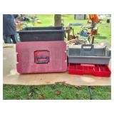TOOL BOX WITH EXTRA STORAGE