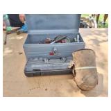 SEARS CRAFTSMAN METAL TOOL BOX AND ALL TOOL