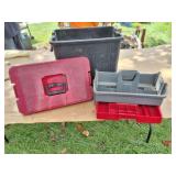 TOOL BOX WITH EXTRA STORAGE
