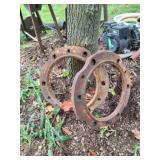ANTIQUE TRACTOR WHEEL WEIGHTS- POSSIBLE AC