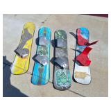 SNOWBOARDS- 4 ASSORTED