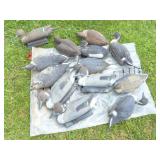 DUCK DECOYS- LARGE LOT