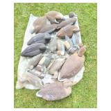 DUCK DECOYS- LARGE LOT