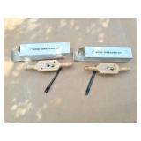 2 NEW WOOD THREADING KITS