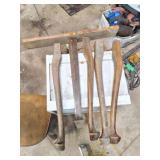 VINTAGE WOODEN TABLE LEGS