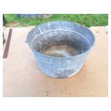 GALVANIZED VINTAGE BUSHEL MEASURE