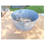 GALVANIZED VINTAGE BUSHEL MEASURE