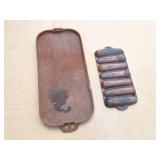 CAST IRON PANS- 2 IN TOTAL