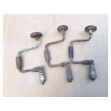 3 VINTAGE BRACES