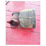VINTAGE TRACTOR BELT PULLEY WHEEL