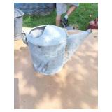 GALVANIZED VINTAGE WATERING CAN