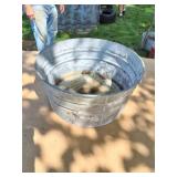 GALVANIZED VINTAGE BUSHEL MEASURE