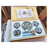 FREUD CUTTER BLADES IN WOODEN CASE