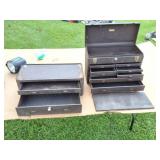 KENNEDY TOOLBOXES- 2 PIECE