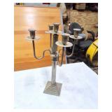 CANDLESTICK HOLDER- SILVER?