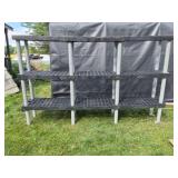 PLASTIC SHELVING UNIT