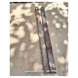 TRACTOR 3 POINT HITCH STABILIZER ARMS
