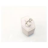 4.8g platinum ring with approx 1.22ct diamond