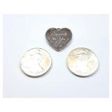 AMER EAGLE SILV DOLLAR 1986; AMER EAGLE SILV