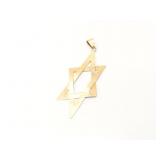 1.9g 14k yg star charm;