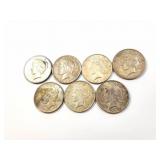 7 - DOLLARS PEACE 1922-1925;