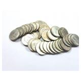 40 - HALF DOLLARS KENNEDY 1965-1967;