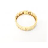 19.7g 18k yg bracelet;